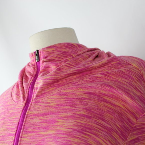 Columbia sportswear zip up hoodie pink medium - Picture 6 of 6